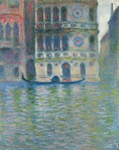 Palazzo Dario, Venice, Claude Monet